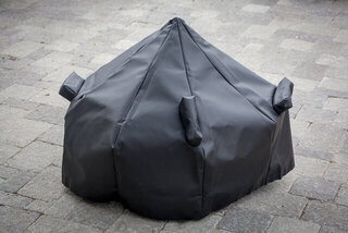 3ft Polygon Fire Bowl (and spark screen) Tarp Cover Product Image
