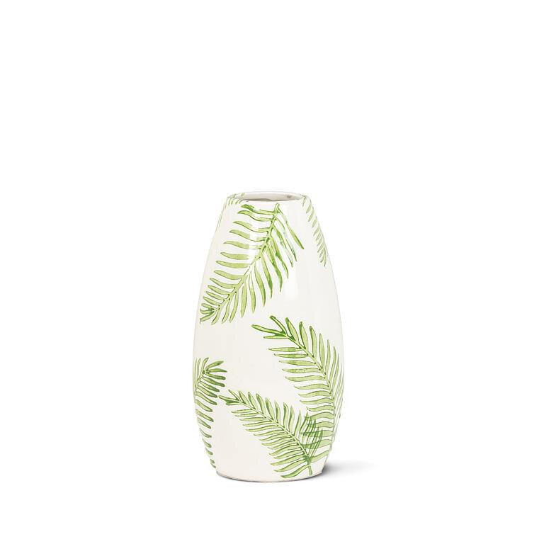 Small Fern Print Vase Product Image