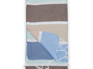 Turkish Towel - Thick Stripe - Water Product Image