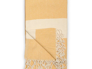 Turkish Towel - Diamond - Gold Product Image