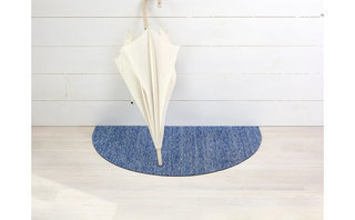 Heathered Welcome Mat 21x36 - Cornflower Product Image