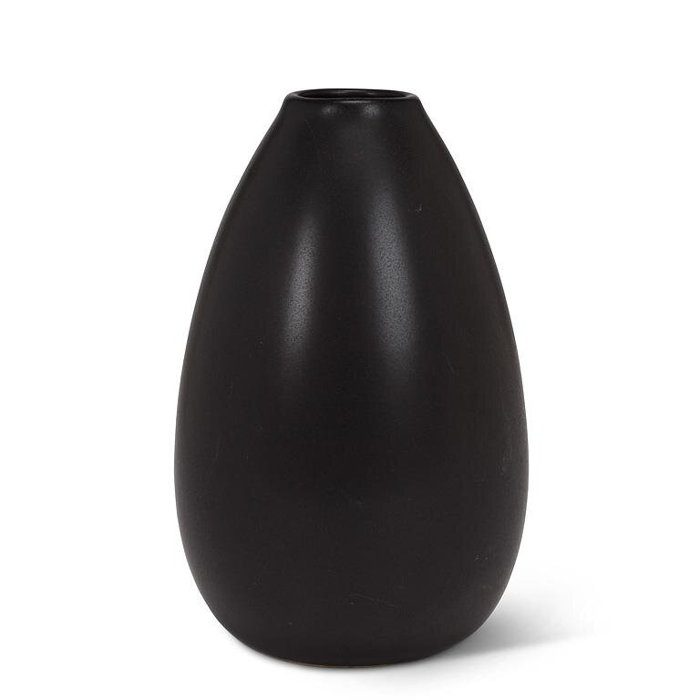 Teardrop Bud Vase Black Product Image